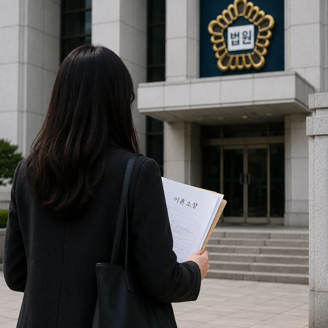 협의이혼 절차 5단계 흐름도